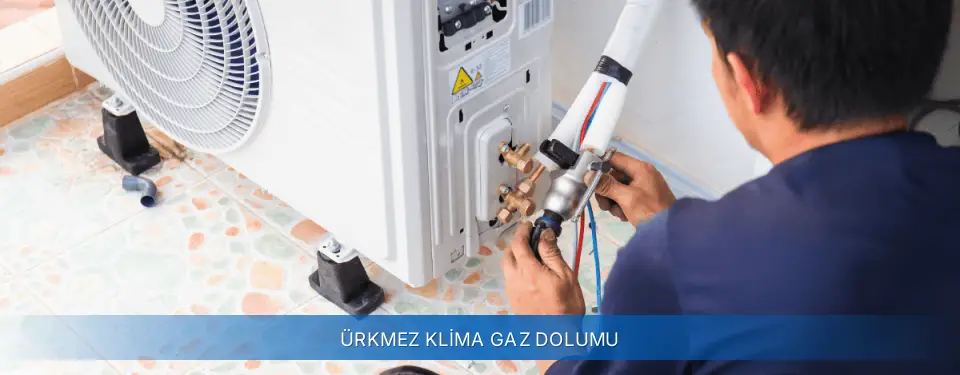 Ürkmez İlçemi York Klima Gaz Dolumu